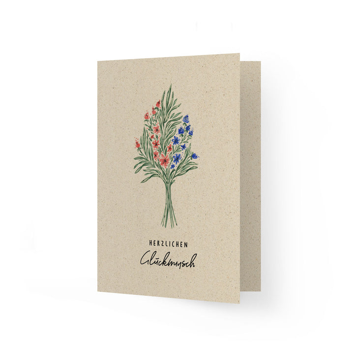 Greeting Card: Herzlichen Glückwunsch | Matabooks