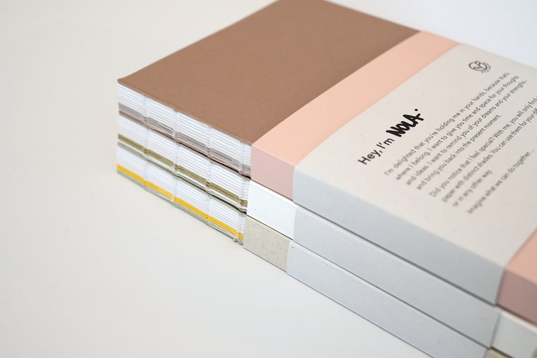 Set of all three "Nola" notebooks by in love with paper