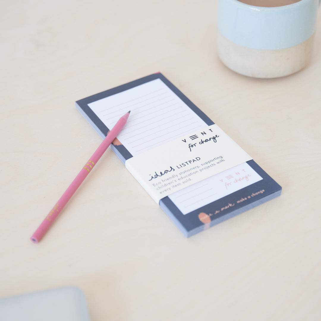 Lined Listpad | vent for change