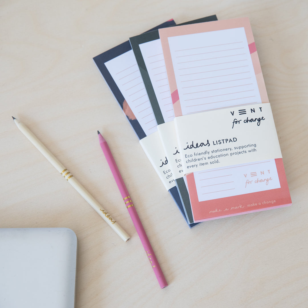 Lined Listpad | vent for change