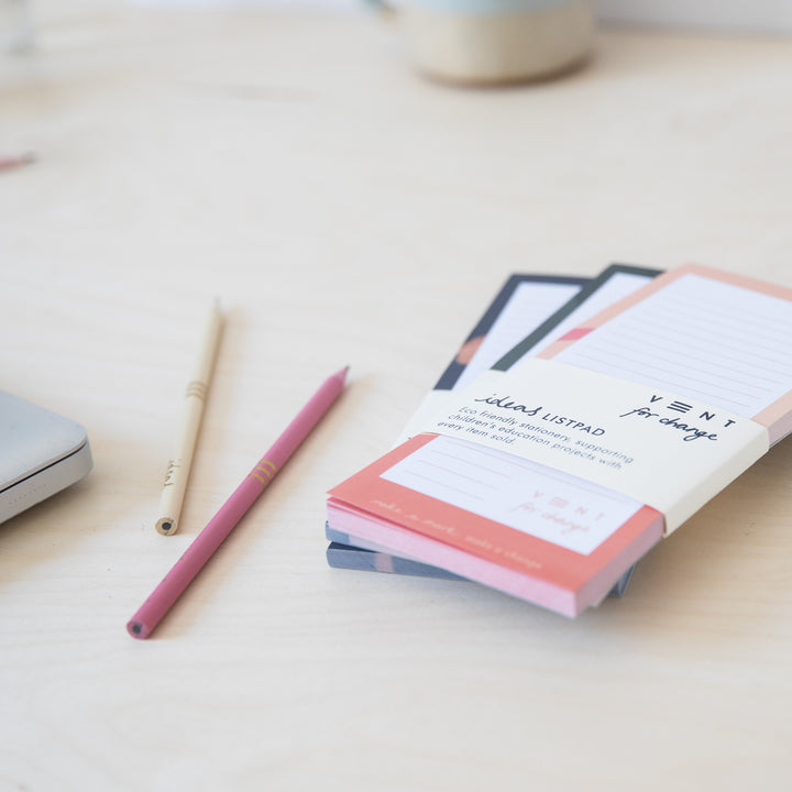Lined Listpad | vent for change