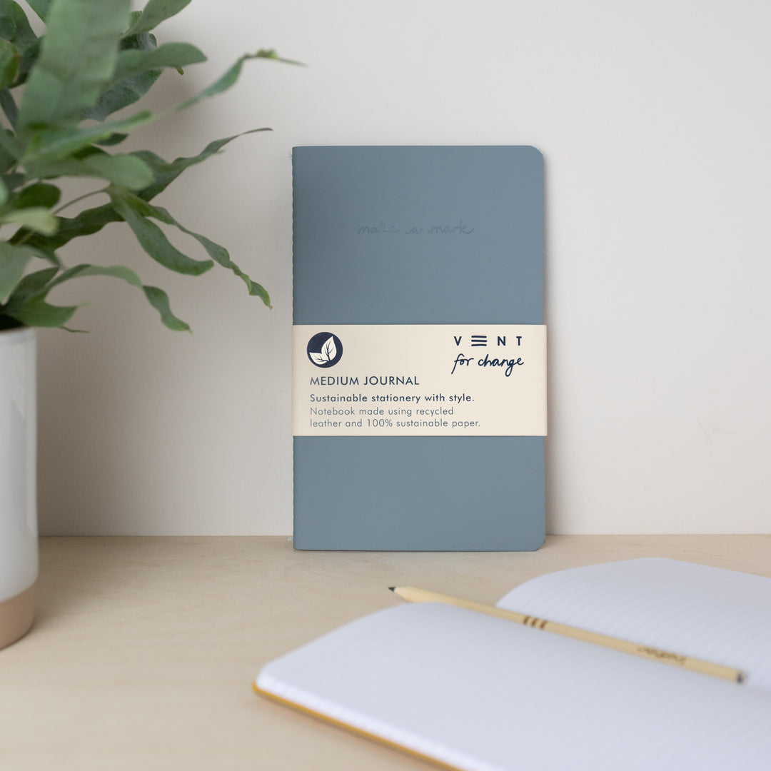 Recycled Leather Notebook | vent for change