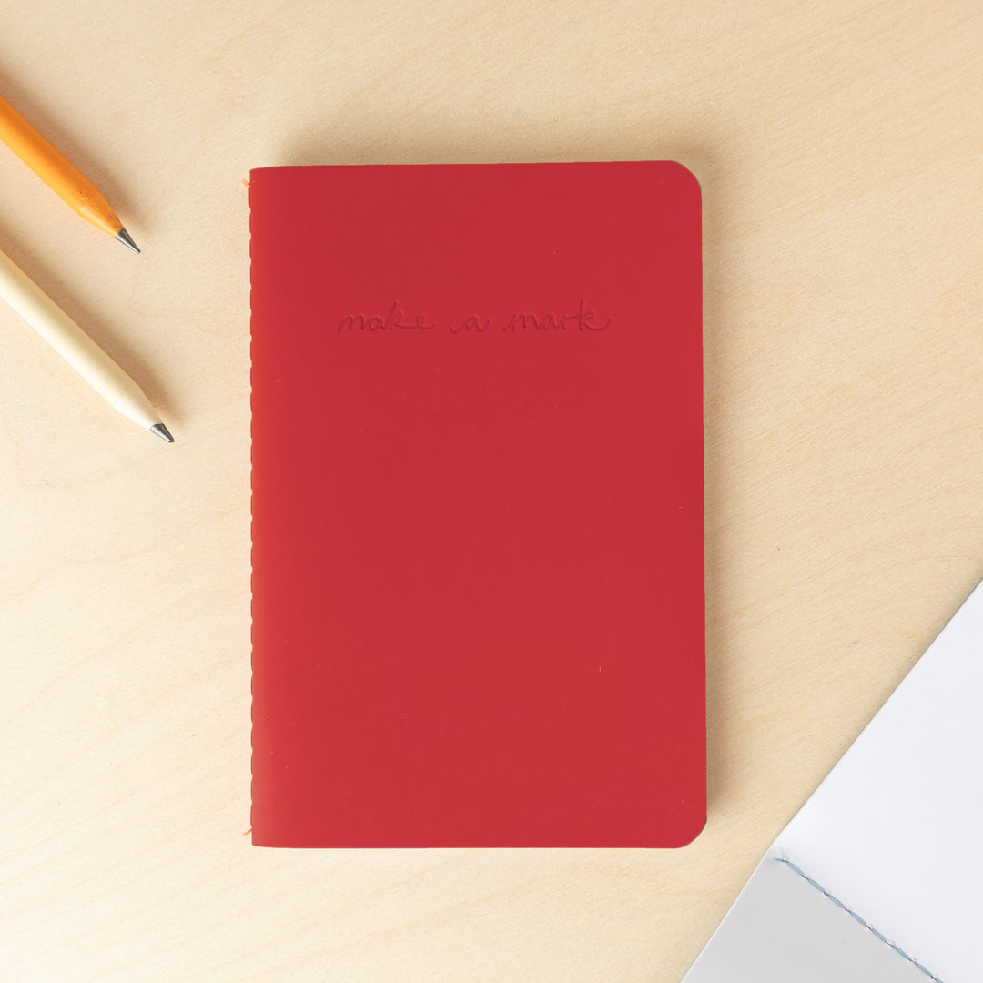 Pocket notebook from recycled leather | vent for change