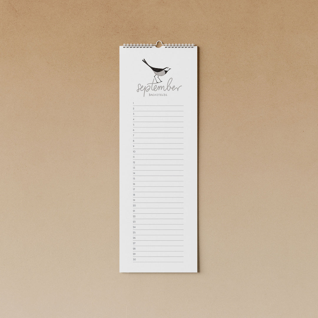 Everlasting birthday calendar "birds" | Túcan y limón