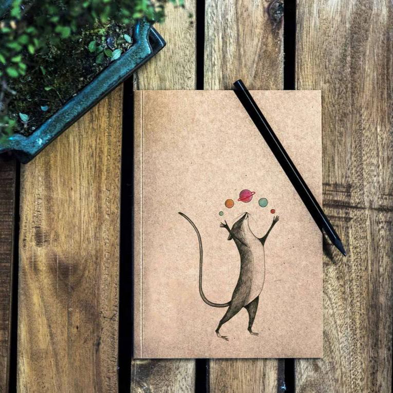 Pocket Notebook "Mouse & Bear" | Ligarti