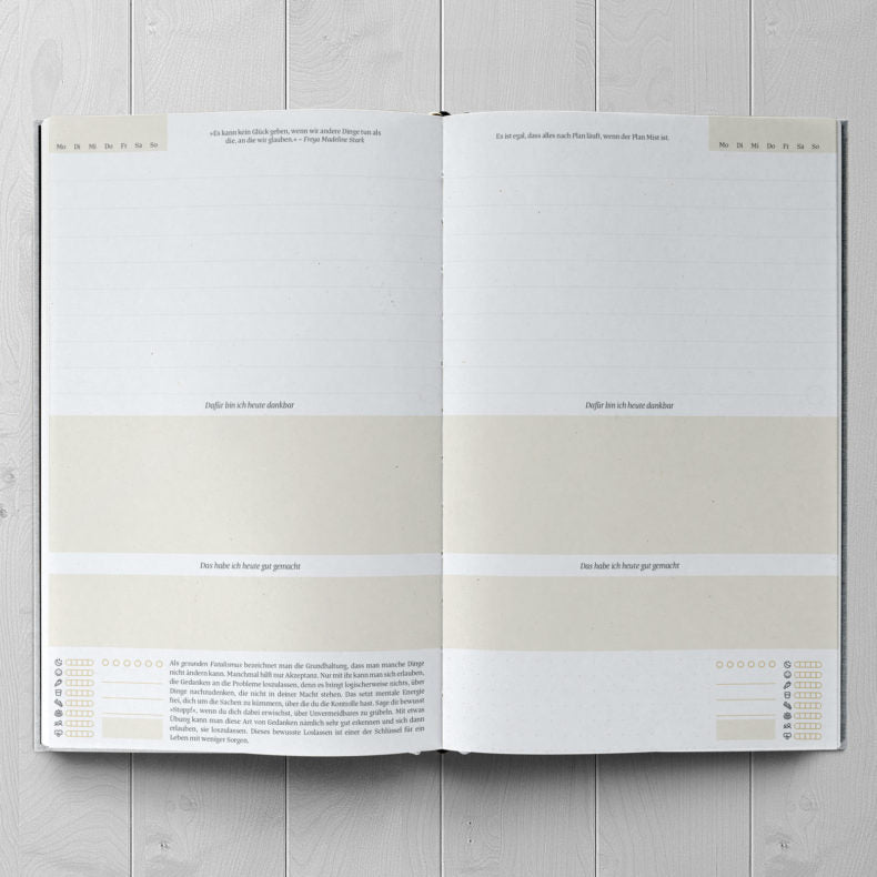 ein guter Tag |  ein guter Plan