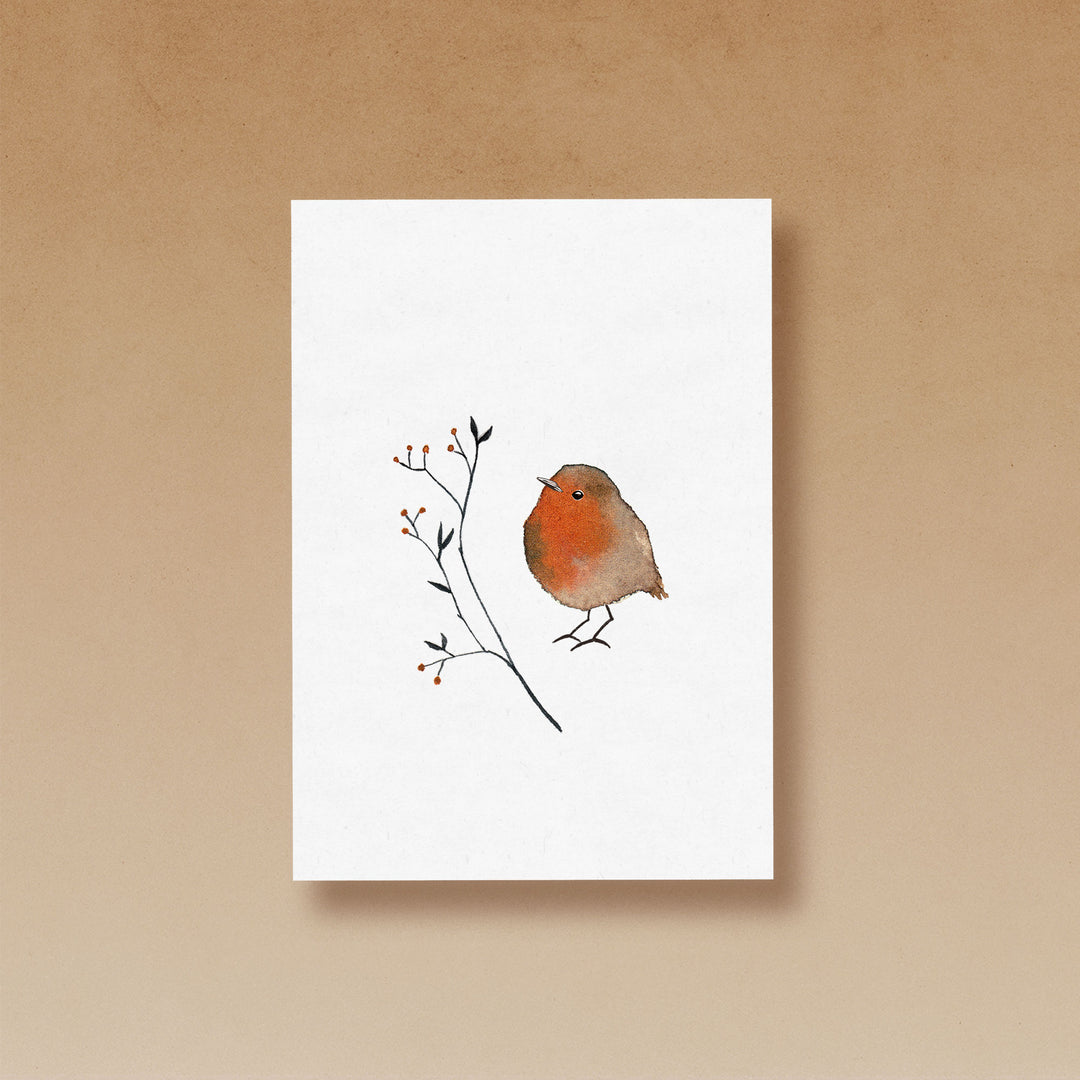 Greeting Card: Robin | Túcan y limón