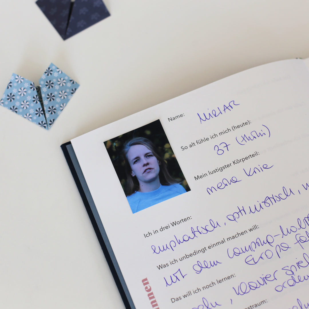 unser Geschenk an dich - das Freundebuch zum Selbermachen