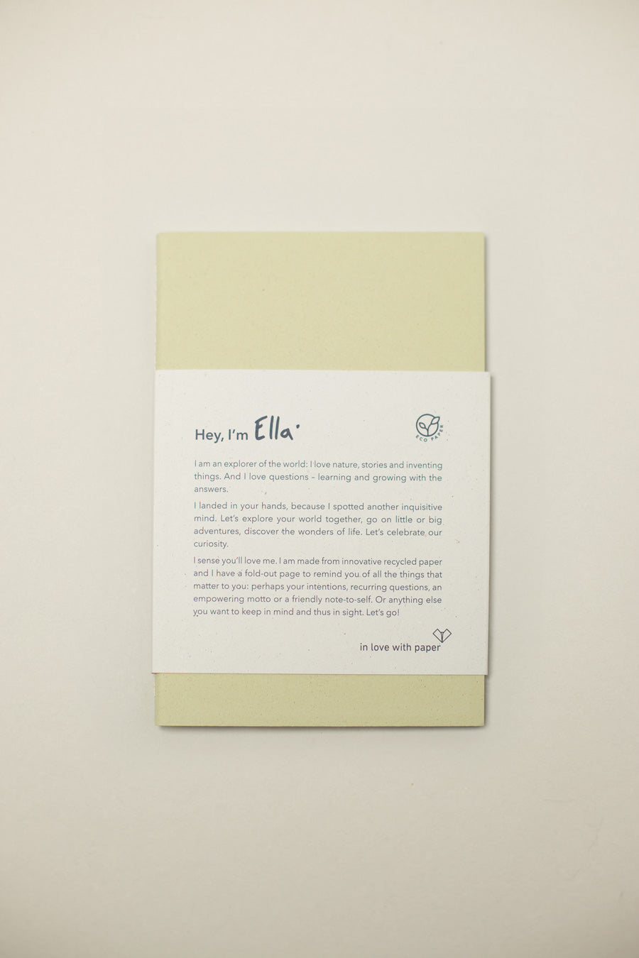 Notizbuch Ella * in love with paper 