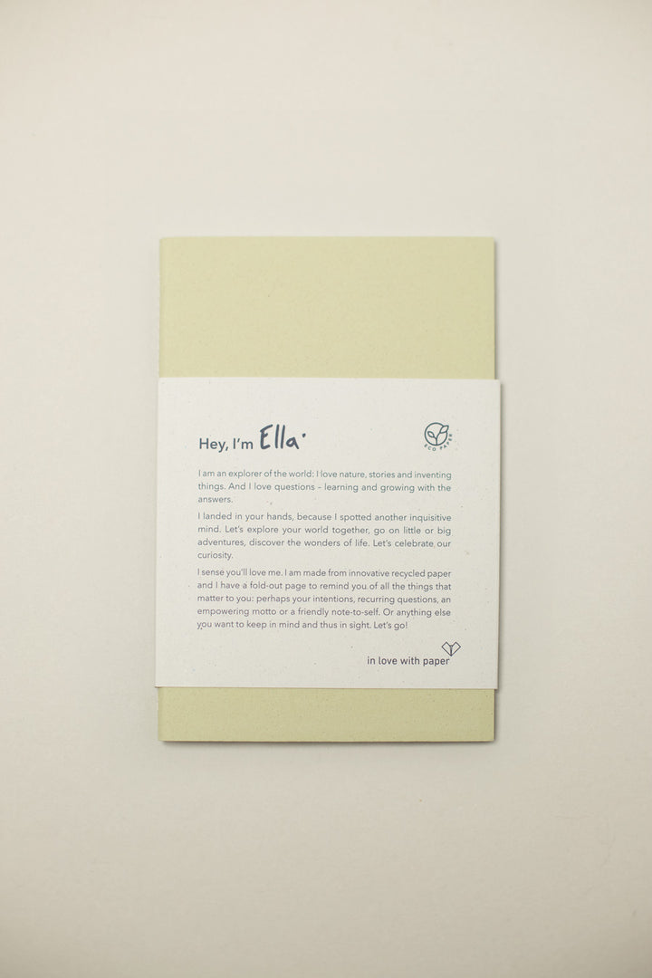 Notizbuch Ella * in love with paper 