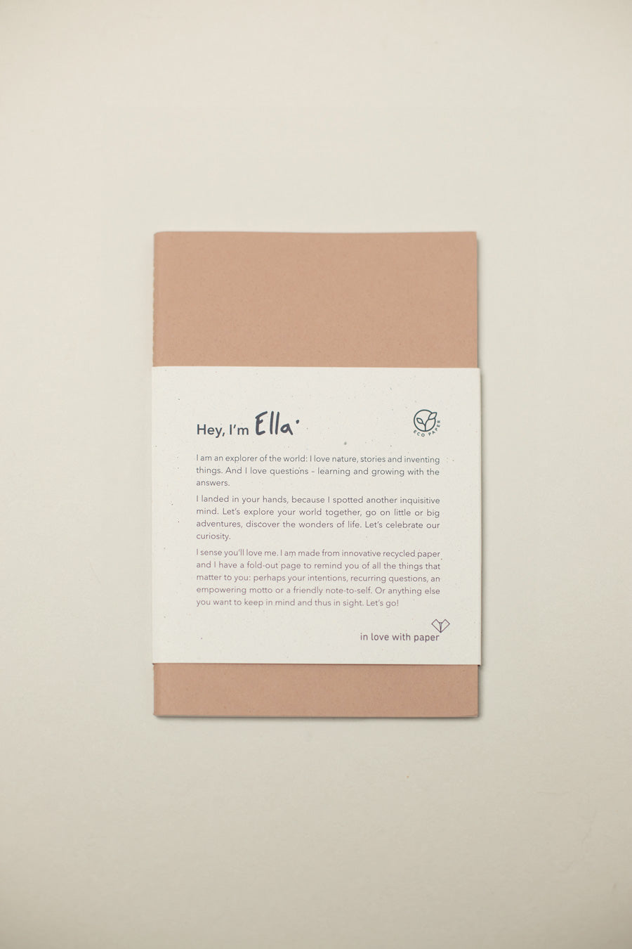 Notizbuch Ella * in love with paper 