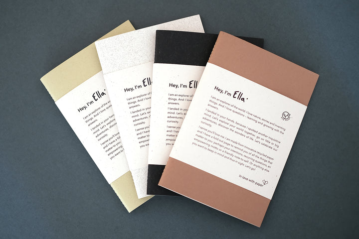 Notizbuch Ella * in love with paper 
