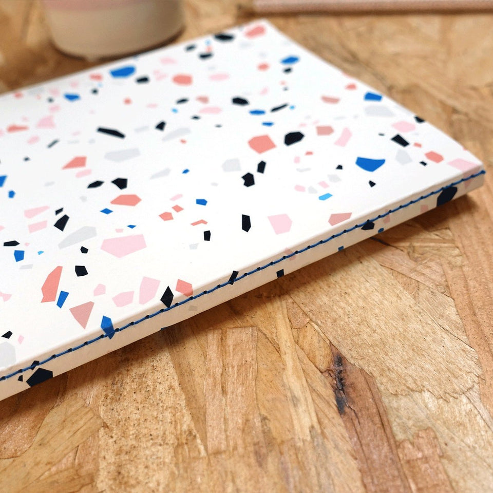 Notebook A5 *White Terrazzo* / Yipikai